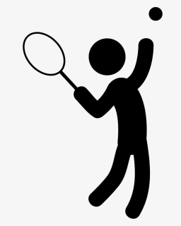 Man Playing Tennis - Icon Play Tennis, HD Png Download, Free Download