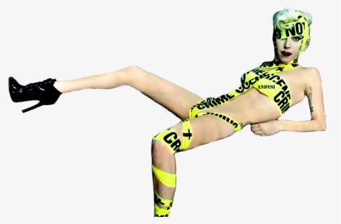 Lady Gaga Caution Tape, HD Png Download, Free Download