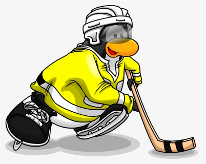 Club Penguin Rewritten Wiki - Club Penguin Hockey, HD Png Download, Free Download