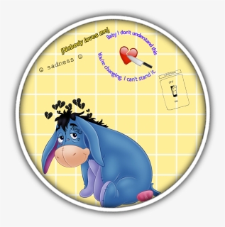 Winnie The Pooh Character Eeyore, HD Png Download, Free Download
