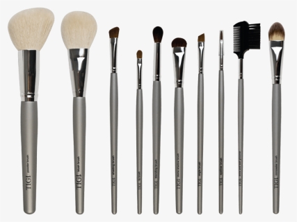 Set Of Makeup Brushes - Makeup Brushes Transparent Background, HD Png Download, Free Download