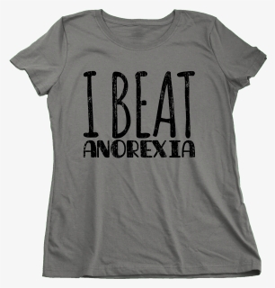 I Beat Anorexia Fat Guy Shirt - Active Shirt, HD Png Download, Free Download
