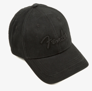 Fender® Blackout Baseball Hat With Fender®logo, One - Baseball Cap, HD Png Download, Free Download