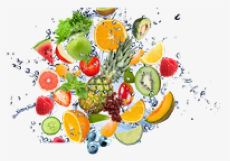 Fruit Water Splash Png Transparent Images - Fruits And Vegetables Png, Png Download, Free Download