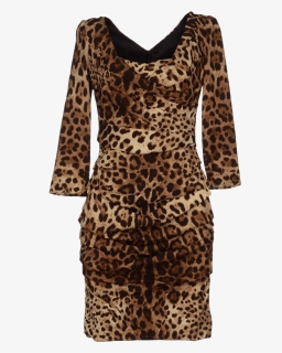 Paula Patton Dolce Gabbana Skin Tight Leopard Print - Clothing, HD Png Download, Free Download