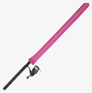Neon Pink Fishing Rod Sock 5ft To 7ft"  Class= - Ski, HD Png Download, Free Download
