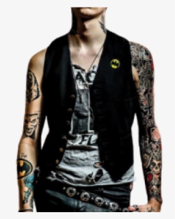 Andy Biersack Clipart Sixx Png - Andy Biersack Earring, Transparent Png, Free Download