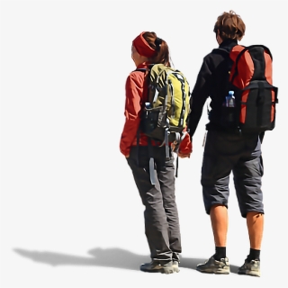 #ftestickers #couple #hikers #hiking - Hiking People Png, Transparent Png, Free Download