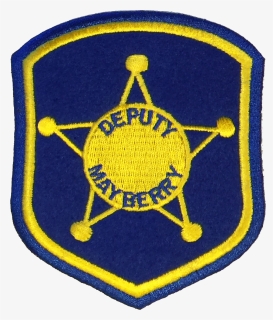 Andy Griffith Sheriff Patch , Png Download - Mayberry Sheriff Patch, Transparent Png, Free Download