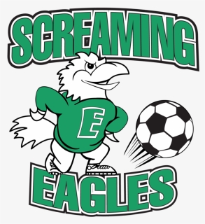Screaming Eagles Logo Full 01 - Eagles Stickers Soccer Png, Transparent Png, Free Download