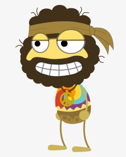 Hippieharry - Character Poptropica Shark Tooth Island, HD Png Download, Free Download