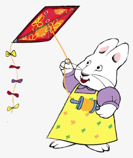 Ruby Bunny Flying A Kite - Max And Ruby, HD Png Download, Free Download