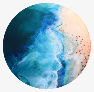 Marie Antuanelle - Ocean Resin Art, HD Png Download, Free Download