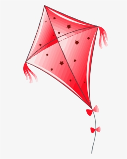 Transparent Makar Sankranti Kite Red Sport Kite For - Umbrella, HD Png Download, Free Download