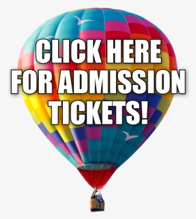 Admissionticketsbutton - Hot Air Balloon, HD Png Download, Free Download