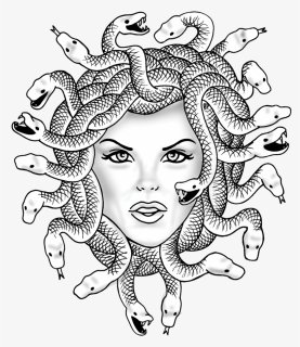 Transparent Medusa Clipart - Greek Mythology Medusa Gorgon, HD Png ...