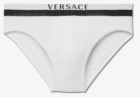 Versace Cotton Briefs With Versace Logo Au10016-ac00058 - Underpants, HD Png Download, Free Download