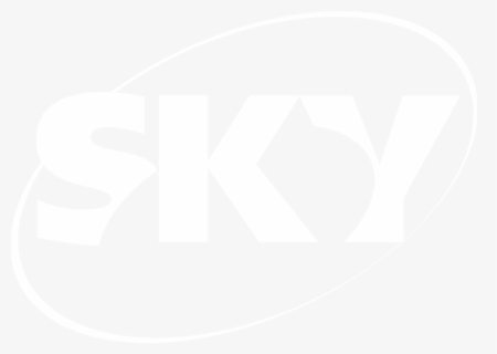 Sky Tv Logo Black And White - Johns Hopkins Logo White, HD Png Download, Free Download
