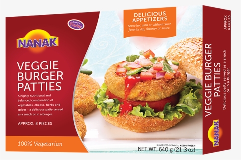 Nanak Veggie Burger, HD Png Download, Free Download
