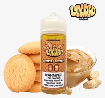 Loaded E Liquid Cookie Butter, HD Png Download, Free Download