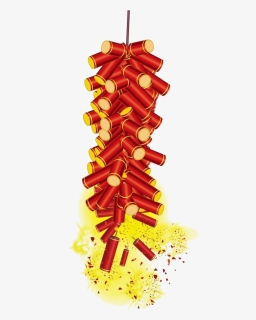Firecrackers Png Image File - Chinese New Year Png, Transparent Png, Free Download