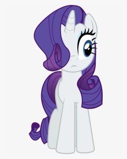 #rarity - My Little Pony Rarity Front, HD Png Download, Free Download
