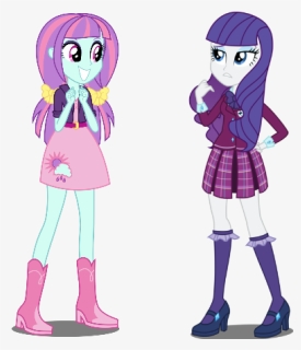 Rarity Sunny Flare Pink Purple Violet Fictional Character - Mlp Equestria Girls Sunny Flare, HD Png Download, Free Download
