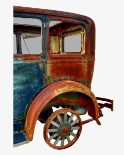 Abandoned Classic Car Png, Transparent Png, Free Download