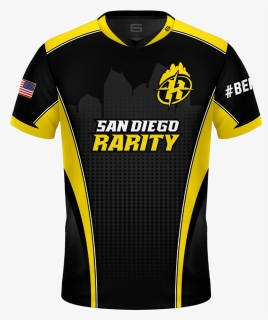 Rarity Pro Jersey Black - Jersey, HD Png Download, Free Download