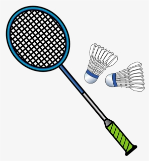 Badminton Racquet Shuttlecock Clipart - Tennis At Home Game, HD Png Download, Free Download