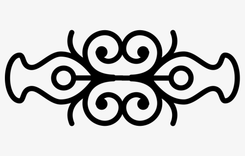 Double Symmetry In Floral Design - Floral Design, HD Png Download, Free Download