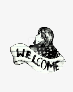 7 Welcome Drawing For Free Download On Mbtskoudsalg - Welcome Sketch, HD Png Download, Free Download