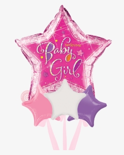 Welcome Baby Girl Balloons, HD Png Download, Free Download