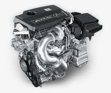 Cla45 Amg Engine , Png Download - Mercedes Benz Gla 45 Engine, Transparent Png, Free Download