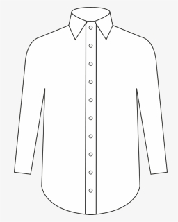 Folded Formal Shirt White, HD Png Download - kindpng
