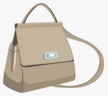 Bag Ladies Khaki Strap Png And Vector Image - Handbag, Transparent Png, Free Download