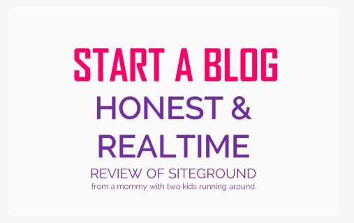 Realtime Honest And Raw Review Of Siteground Hosting - Lilac, HD Png Download, Free Download