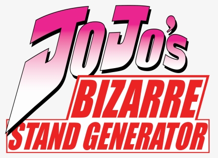 Textcraft Font Styles - Jojo's Bizarre Adventure Logo Png, Transparent Png, Free Download
