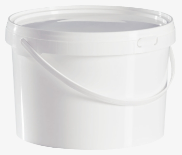 5 Litre Food Grade Plastic Bucket With Lid - Bathtub, HD Png Download, Free Download