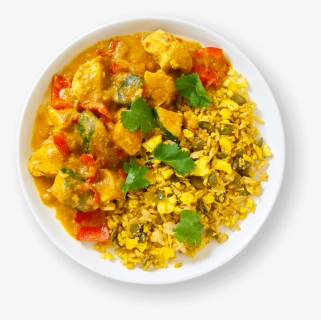 Yellow Chicken Curry With Spiced Cauliflower Rice - Yellow Curry, HD Png Download, Free Download