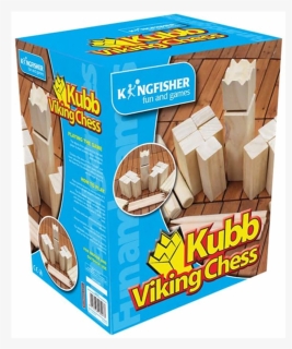 Kingfisher Wooden Viking Chess Kubb Set"  Class="lazyload"  - Wooden Block, HD Png Download, Free Download