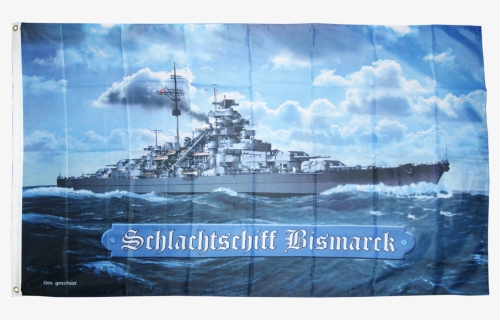 Bismarck Battleship Flag - Destroyer, HD Png Download, Free Download