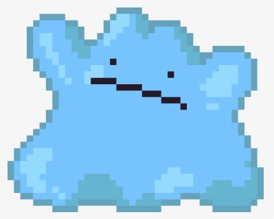 Shiny Ditto Pixel Art, HD Png Download, Free Download