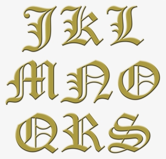Thumb Image - Old English Font, HD Png Download, Free Download