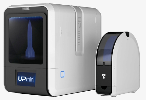 Tiertime Up Mini 2 3d Printer, With Filament Holder - Up Mini 2 Printer, HD Png Download, Free Download