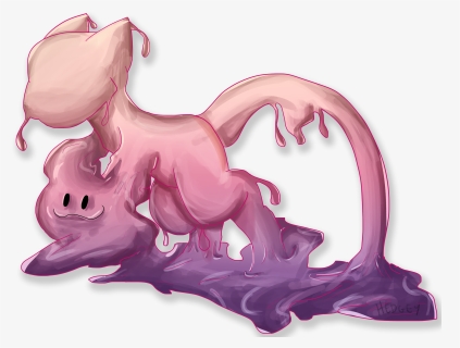 Ditto Used Transform Into Mew By Hedgey - Mew Pokemon Fan Art, HD Png Download, Free Download