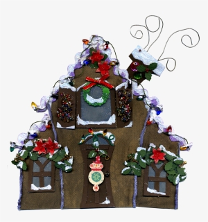 Eridoodle Free Digital Download Christmas Gingerbread - Gingerbread House, HD Png Download, Free Download
