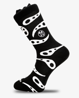 India Paisley Black Sock - Sock, HD Png Download, Free Download