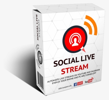 Live Social Streaming The Future Of Digital Marketing - Box, HD Png Download, Free Download