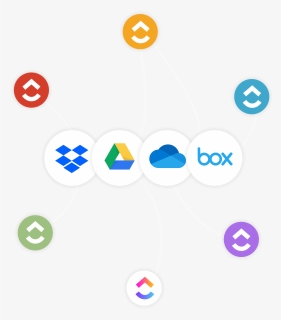 Create Google Files Without Leaving Clickup - Box App, HD Png Download, Free Download